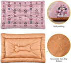 Christmas Nutcrackers Pinks Dog Bed Mat 18"x24" - Image 3