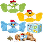 Retro Shaw Cat Toys Bird, Catnip Toys for Indoor Cats, 3 Pack, 8.26 Inches by RetroShaw