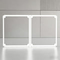 Acrylic Dog Playpen Extension Panels - 2 Pcs Clear DIY Fence Panels for Pet Playpen,Tool-Free Assembly,Detachable & Portable,for Separation/Size Modification