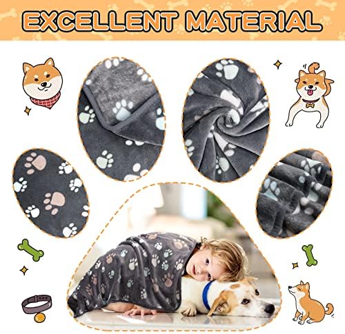Rezutan 3 Pack Premium Soft Dog Blanket for Medium Dogs Puppy & Cat - Image 3