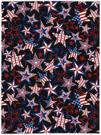 American Patriotics Blanket Stars and Stripes 4th of July Memorial Day Throw Blanket Travel Blanket Warm Flannel Fleece Blankets Cozy Soft Blanket Gifts for Women Men Girls Boys 60"x50" - Image 7