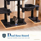 Hey-brother Cat Tree Tower with Stable Extended Base, Big Platform, MPJ078G - Image 7