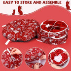 Cat Tunnel Christmas Tree Skirt Cat Donut Tunnel Bed, Gift Box - Image 4