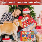 ANOTION 12 Days Christmas Dog Toys Advent Calendar 2025 – Interactive Squeaky Dog Toys Set for Small to Large Dogs, for Aggressive Chewers, Includes Chew Toys, Ropes, Balls, and More - Image 6