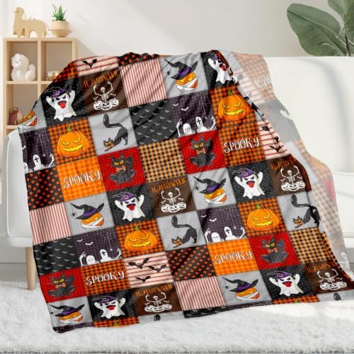 Halloween Throw Blanket, Fall Decorations for Home, 40x60inches - Image 6