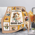 Guinea Pig Throw Blanket Guinea Pig Stuff Gifts for Kids Girls Boys Adults Women Men Soft Cozy Warm Plush Fluffy Fuzzy Fleece Blanket Decor 50''X60'' - Image 4