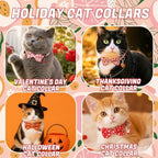 30Pcs Holiday Cat Collars Breakaway Halloween Cat Collars with Bowtie - Image 6