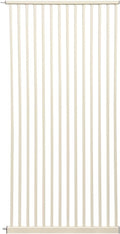 Lumizone 61.02" Extra Tall Pet Gate Extension Kit 29.17" Wide Cream | Extra Tall Cat Gate for Dog Doorway Hallway Stairs Pressure Mounted 1.37" Gap No Drilling