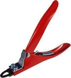 Original Cat Nail Clippers – USA-Made Professional Feline Claw Trimmer, Heavy Duty Steel – Red