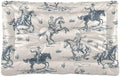 Dog Bed Mat Cowboys Horse Western Washable Anti-Slip Bottom Comfy Kennel Pad Cat Crate Pet Pad 18 x 24 Inches by Mazeann