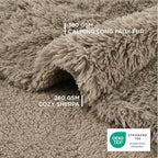 Bedsure Waterproof Dog Blankets for Medium Dogs, Fluffy Faux Fur, 40x50" - Image 2