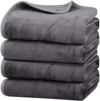 Onarway Dog Blanket Washable for Puppy: 4 Packs Dog Blankets 40”x28” by Onarway