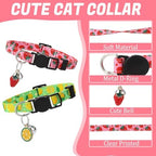 30Pcs Breakaway Cat Collars with Bells Adjustable Cat Collars - Image 3