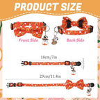 30Pcs Holiday Cat Collars Breakaway Halloween Cat Collars with Bowtie - Image 2