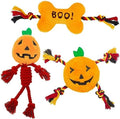 PUPTECK Halloween Dog Squeaky Chew Toys 3 Pack by PUPTECK
