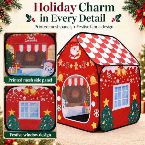 Christmas Cat House for Indoor Cats - Image 3