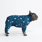 Spark Paws Dog Pajama, Dog Recovery Suit Male, Onesie, Ultra-Soft and 4-Way Stretch, for Small Medium and Large Breeds - Stars - XL