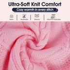 IECOii Cat Sweater for Cats, Warm Knit Kitten Clothes for Fall Winter, XS-L - Image 2