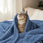 Luciphia Ultra Soft Sherpa Fleece Dog Puppy Cat Blanket for Small Pets - Image 6