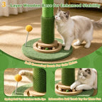 50" Extra Tall Cat Scratching Post for Large Cats, Heavy Duty Scratch Tree - Image 4