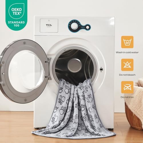 Luciphia Dog Blanket 3 Pack, Soft Cozy Fleece Throw for Puppy Cat,30"x20" - Image 6