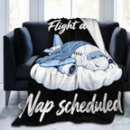 Sleepy Airplane Blanket Throw Gift for Girls Women 80"X60" by Unknown