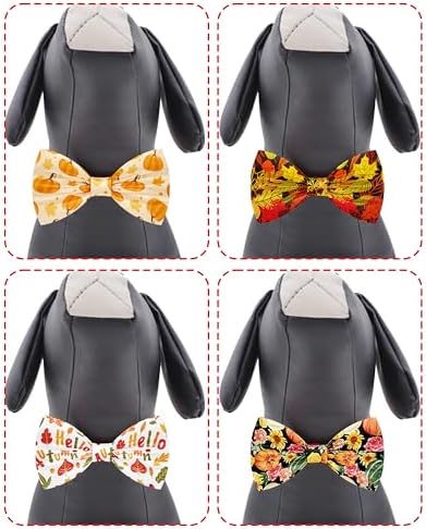 PET SHOW 30 Pack Fall Dog Bowties Bulk for Small Dogs Cats - Image 4