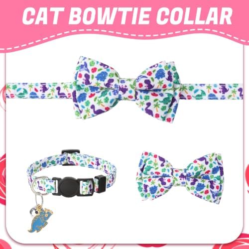 30Pcs Breakaway Cat Collars with Bowtie Adjustable Cat Collars - Image 4