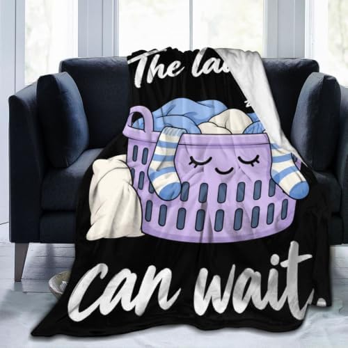 Sleepy Laundry Basket Blanket Throw Gift for Girls Women 80"X60" by Unknown