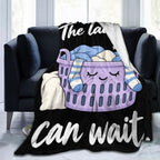 Sleepy Laundry Basket Blanket Throw Gift for Girls Women 80"X60" by Unknown