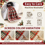 Christmas Couch Cover, Christmas Plush Sofa Cover for Dog Pet 1PC - Image 7
