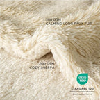Bedsure Waterproof Dog Blanket for Small Dogs Cats Fluffy Faux Fur, 30x40 - Image 3
