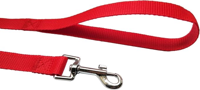 Nylon Training Dog Leash for Small Medium Large Dogs, 15ft 20ft 30ft 50ft 100ft Long Leash Dog/Puppy Lead for Obedience Recall Training, Camping