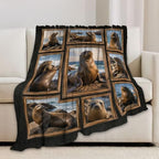 Sea Lion Blanket, Marine Animal Throw Gift for Girls Boys 50"X40" - Image 6