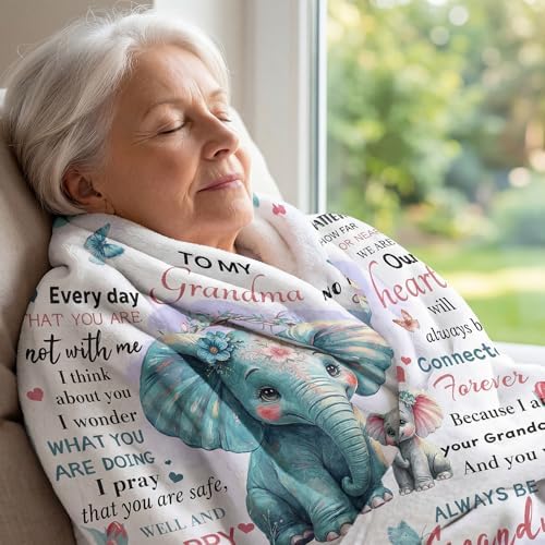 Grandma Birthday Gifts, Grandma Blanket 40"x60" - Image 6