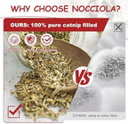 Nocciola 3 Pack Catnip Toys for Cats, Funny Cat Toys Filled with 100% Pure Organic Catnip, Safe Kitten Teething Chew and Kicker Toys, Stress Relieving Fun for Indoor Cats,Red - Image 2