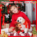 Christmas Dog Toys, Squeaky Dog Toys with Crinkle Paper, Plush Reindeer Toys, Interactive Stuffed Chew Toys, Gifts for Puppy, Small, Medium, Large Dogs - Image 5