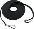 Waterproof Long Dog Leash Recall Training Lead 5 10 16 30 50 Foot for Large Medium Small Dogs Outdoor Training Walking Playing and Camping