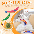 Cat Toys for Indoor Cats, 6 Pack Interactive Catnip Toys for Bored - Image 4