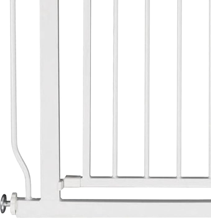 BalanceFrom Easy Walk-Thru Baby Safety Gate, Fits 29.1" to 33.8" Openings | with Hold-Open and Auto-Close – Adjustable Steel Barrier for Stairs, Doorways, and Hallways, No Drilling Installation