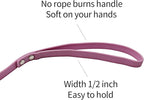 Waterproof Long Dog Leash Recall Training Lead 5 10 16 30 50 Foot for Large Medium Small Dogs Outdoor Training Walking Playing and Camping