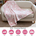 Kids Throw Blanket for Girls - 50"x60" - Image 2