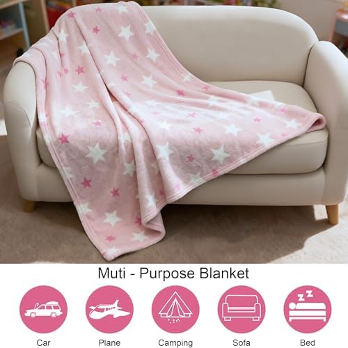 Kids Throw Blanket for Girls - 50"x60" - Image 2