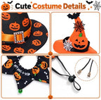 Talltalk 6 Pcs Halloween Pet Costume for Cats and Small Dogs - Image 3