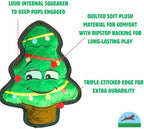Durable Christmas Tree Squeaky Dog Toy for Aggressive Chewers, Tough Aggressive Dog Chew Toy, Chewer Dog Toy for Puppy, Small, and Medium Dogs for Holiday, Christmas, Winter - Image 2