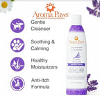 Anti-Itch & Calming Formula 2-in-1 Dog Shampoo & Conditioner - Lavender Chamomile, Tearless, Aroma Paws Sensitive Skin & Itch Relief, Sulfate & Paraben Free, Made in USA 13.5 oz