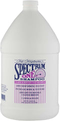 Chris Christensen Spectrum One Dog Shampoo, Coarse and Rough Coat, Groom Like a Professional, Repairs and Protects, Maintains Inner Cortex Hydration, Made in The USA, 1 Gal