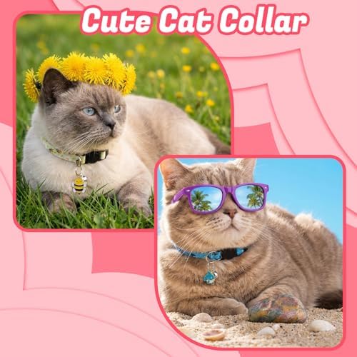 30Pcs Breakaway Cat Collars with Bells Adjustable Cat Collars - Image 6