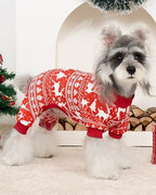 XPUDAC Christmas Dog Pajamas for Small Medium Dogs Puppy Clothes Pjs, Small - Image 6