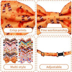 Fall Dog Bow Ties Bulk for Large Dogs 30 Pack 5.1"*3.1" L - Image 3